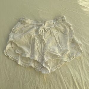 Blanco Cover-Up Shorts